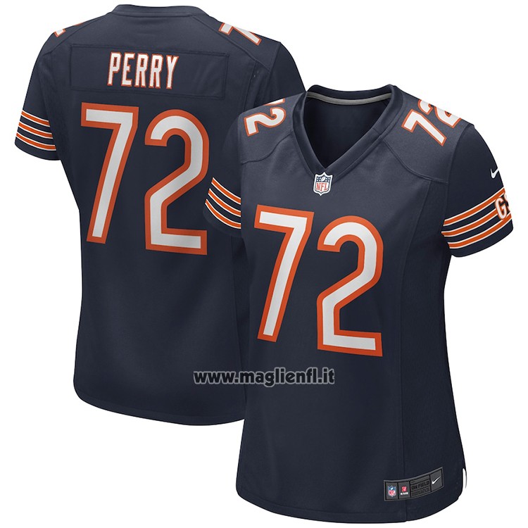 Maglia NFL Game Donna Chicago Bears William Perry Retired Blu